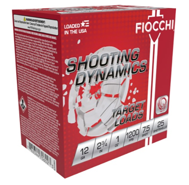 FIOCCHI 12GA 2.75" 1OZ #7.5