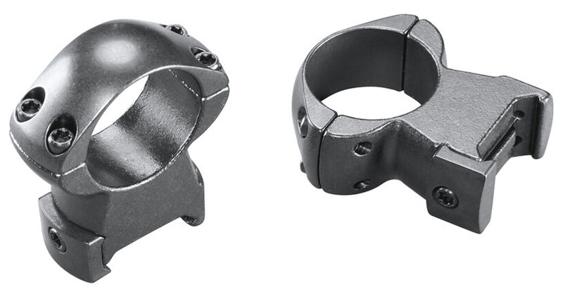 Grand Slam Steel Rings 1" XHigh Black