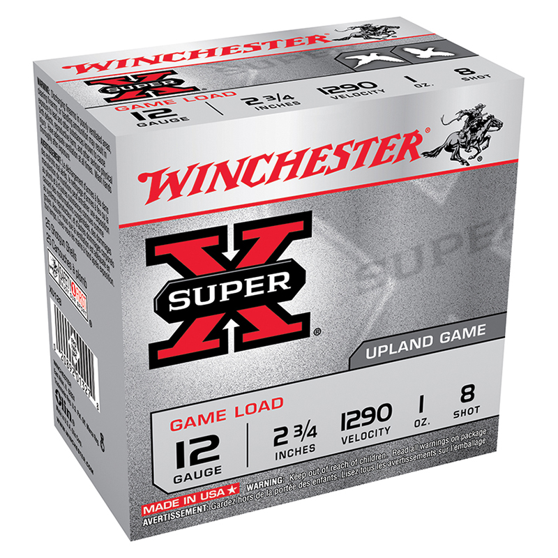 SuperX 12Ga 2.75" 1oz Game #8