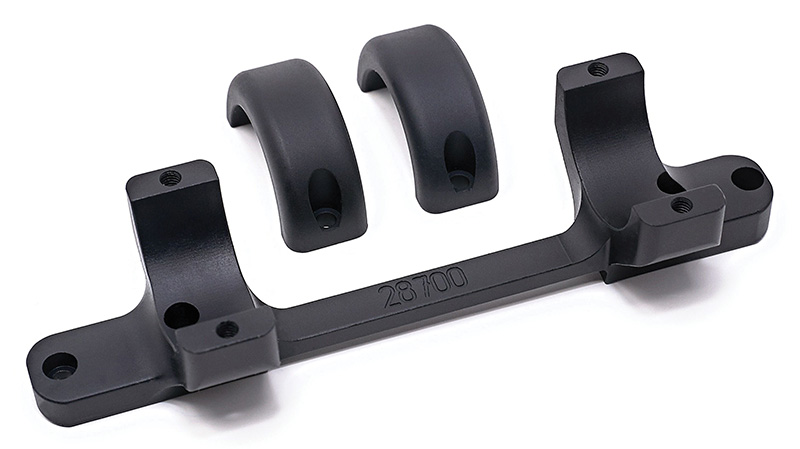 Remington 700-Short Action-Low Mount-Black