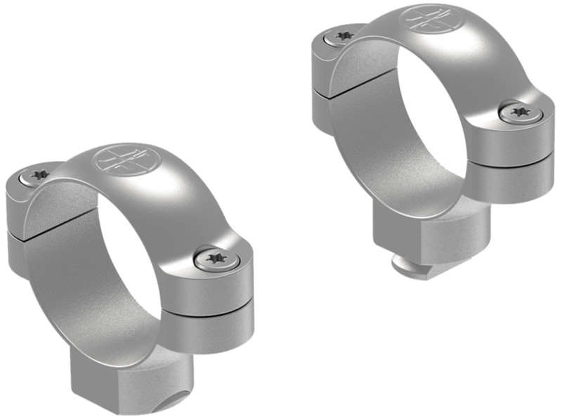 Rings 30mm High Silver