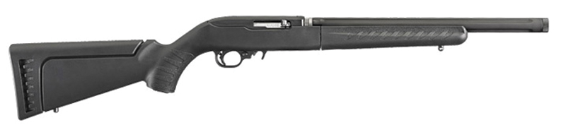 10/22 TAKEDOWN 22 LR AUTOLOAD SATIN BLK RIFLE W/BALLISTIC NYLON CASE