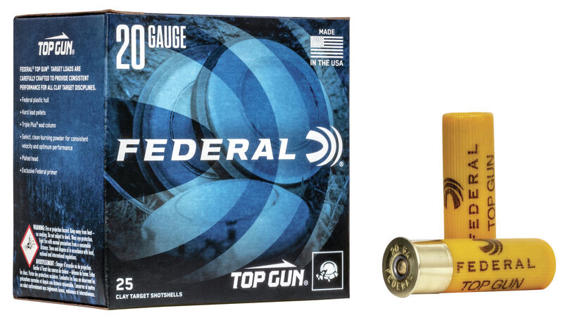 FEDERAL TOP GUN 20GA 7/8OZ