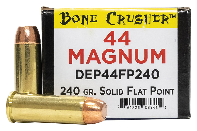 DE Ammunition 44 Mag,240gr,Bone FP 20/bx