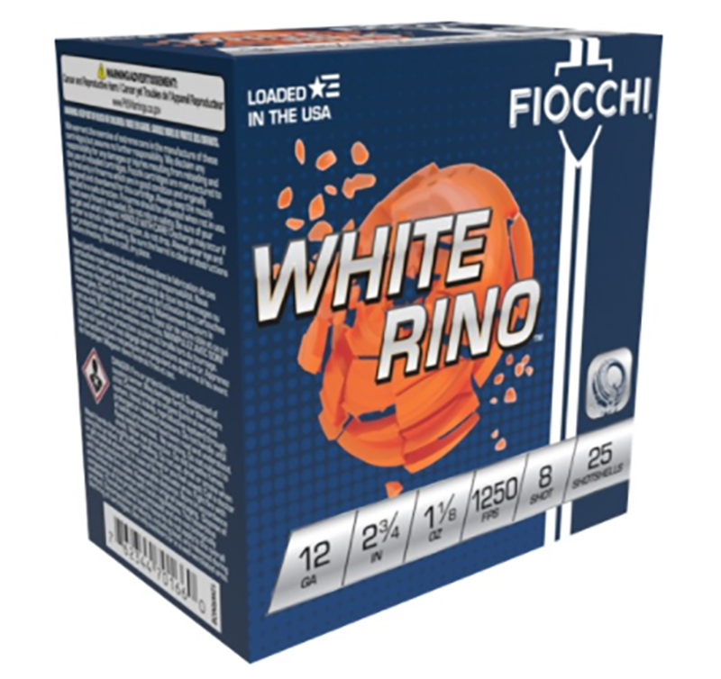 White Rino 12ga 2 3/4" 1 1/8oz #8