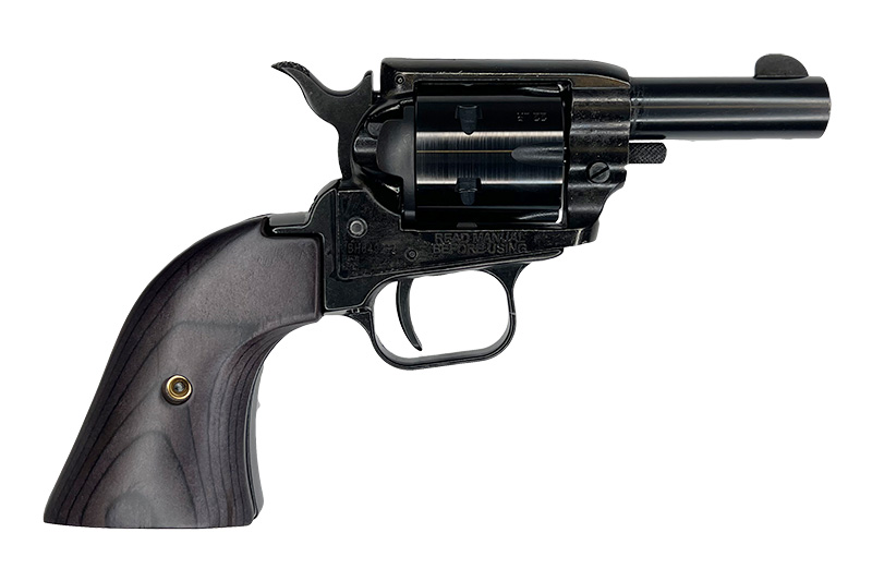 Heritage Barkeep Custom black on black 22 lr 6 rds 2" barrel