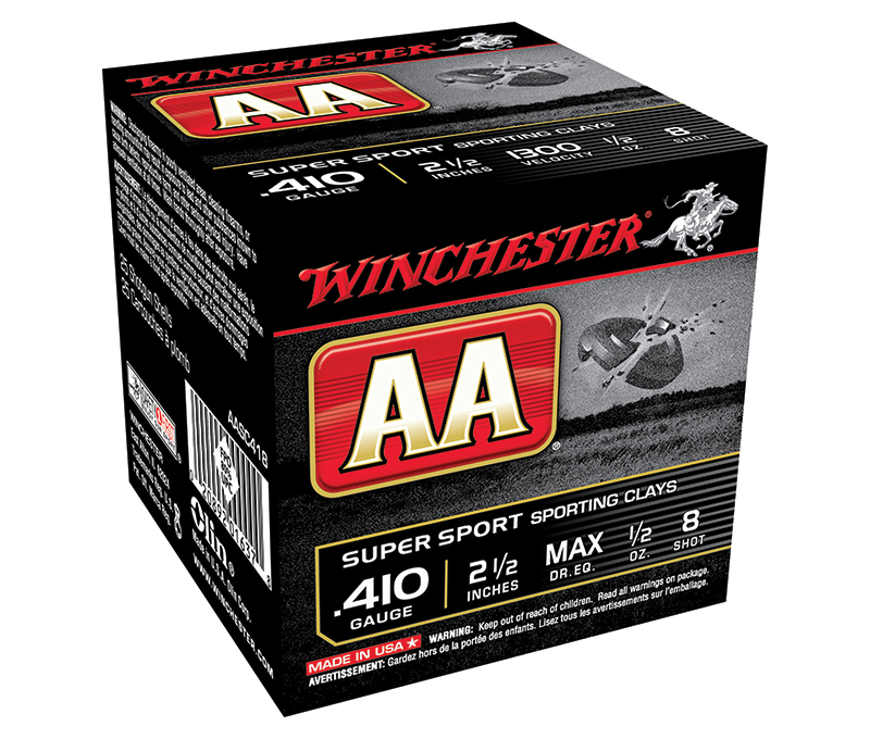 AA SptClay 410Ga 2.50" 1/2oz Maxdr #8