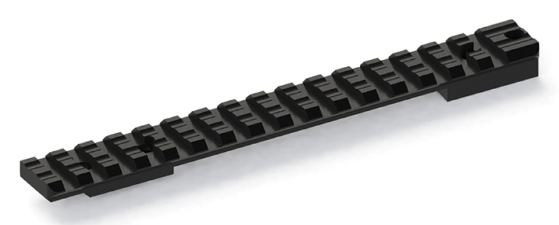 XTREME TACTICAL STEEL 1-PIECE BASE XTB-Sav Round Rear Short