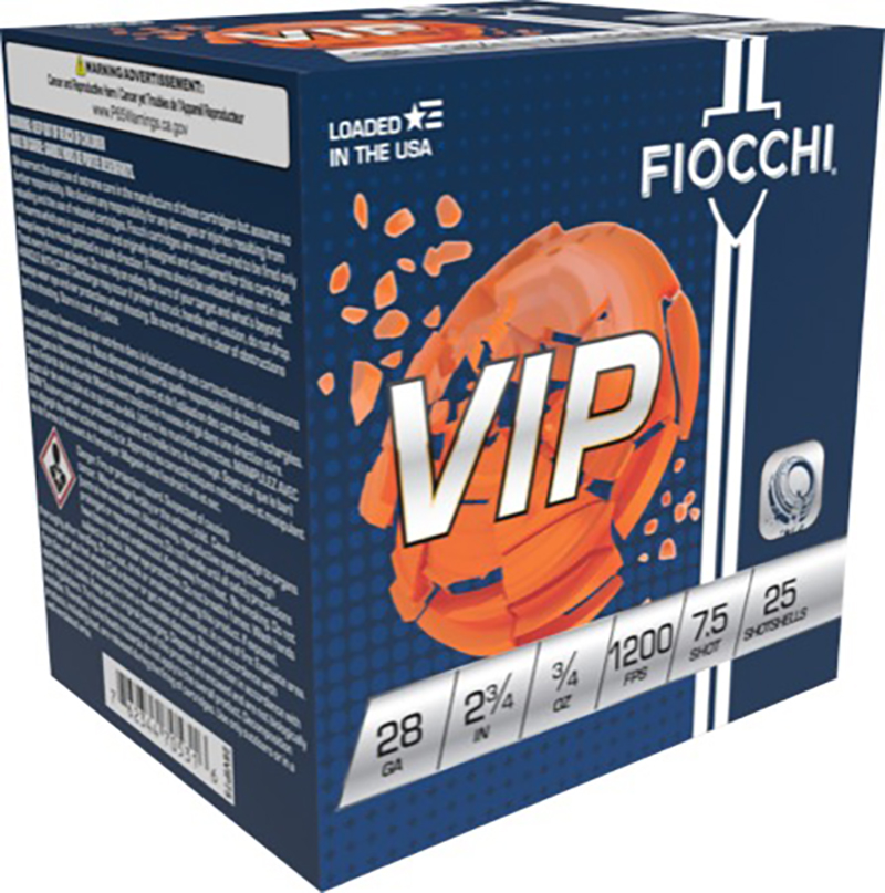 FIOCCHI VIP 28GA 2.75" 3/4OZ