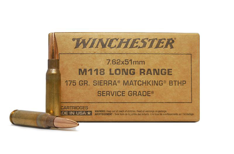 Service Grade 7.62x51mm 175gr SMK 20/bx