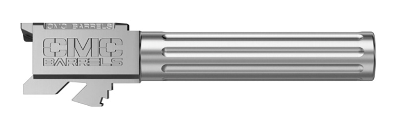 Glock 19 Fluted Barrel Non-Thrd DLC Stn