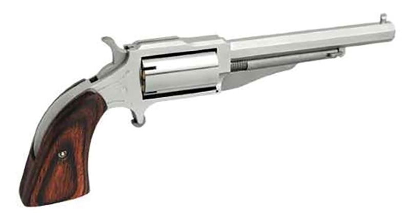 NAA 1860 EARL WOOD 4IN BARREL CAP AND BALL 5RD NAA-1860-4-CB