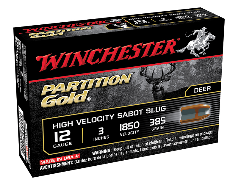 PartialGold 12Ga 3" 385pel 1-pc Sabot
