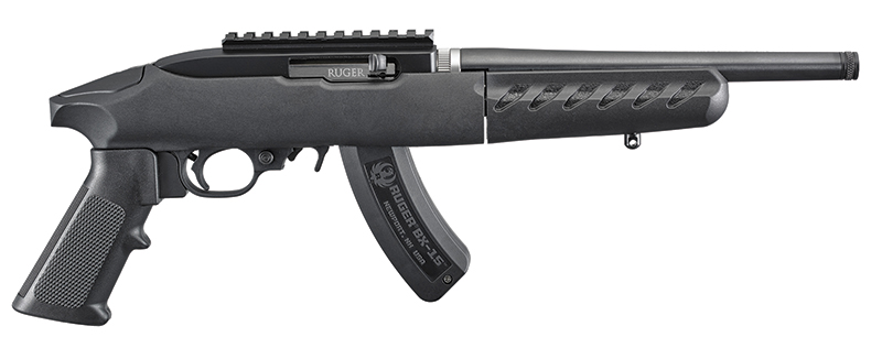 RUG 22 CHARGER 22LR 10 TAKEDOWN BLK POLY A2 15R