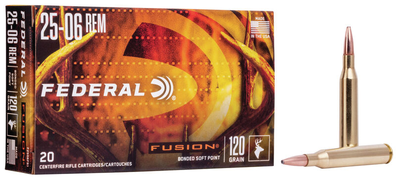 FUSION 25-06 REM 120GR AMMO 20RD