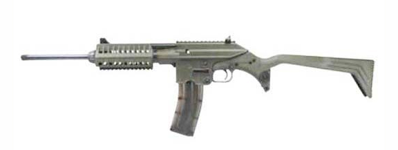 SU22C 22LR 16" Grn Rail Fldg Stk 1/26