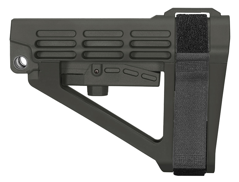 SBA4 STEALTH GRAY 5-POSITION ADJUSTABLE