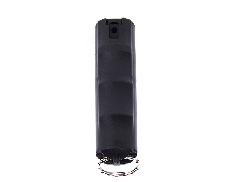 MISSION FIRST TACTICAL PEPPER SPRAY LEVEL 3 OC/UV .5OZ STREAM SLIM LINE HARD CASE WITH KEY RING