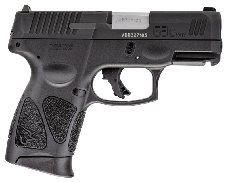 TAUR G3C 9MM BLK 3.26" 10RD