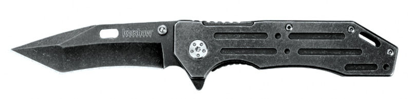 Kershaw Lifter Assisted Opening Flipper Knife (3.5" BlackWash)