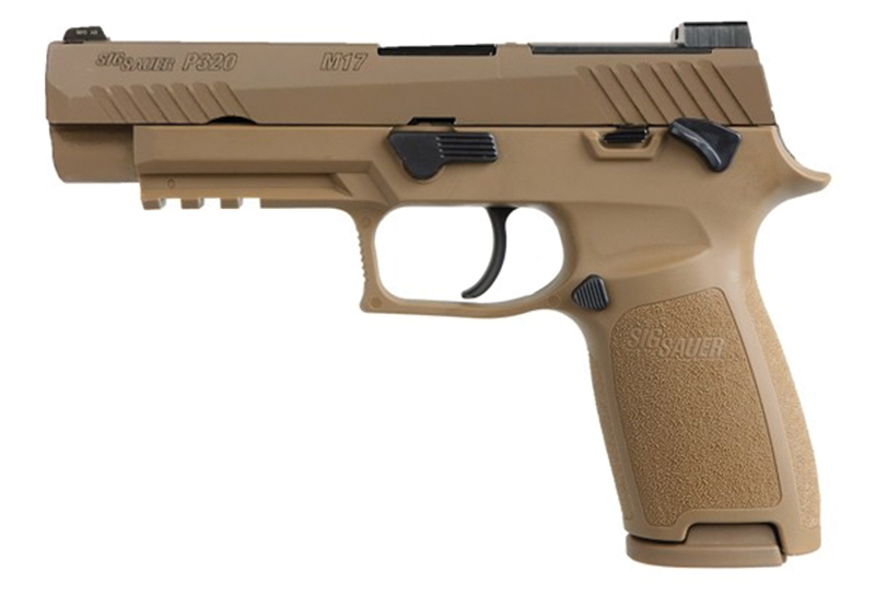 P320 Full 9MM Coyote 4.7" M17 MS 17/21rd