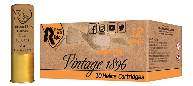 Vintage 1896 Pap Helic 12g 2.75"1oz #7.5