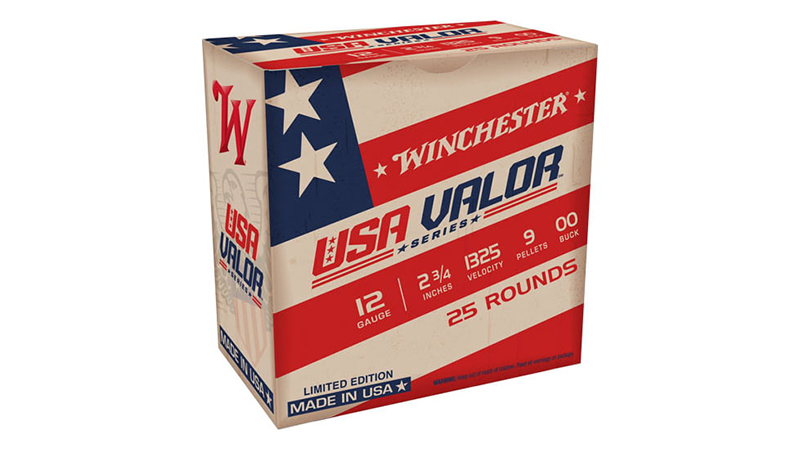 USA Valor 12ga 2 3/4" 00 Buckshot 9-pellet 25RD BOX