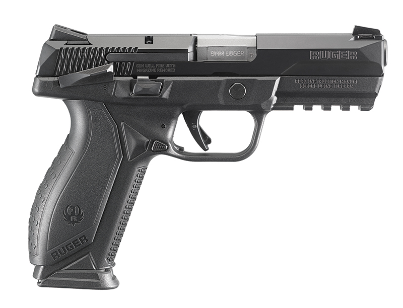 RUGER AMERICAN PISTOL 9MM LUGER 4.2 BBL 10RD W/SAFETY