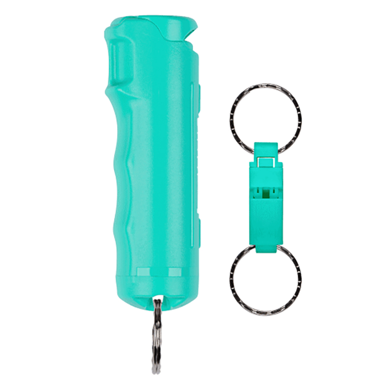 SABRE SPRAY KEY RING/WHISTLE .54 MNT