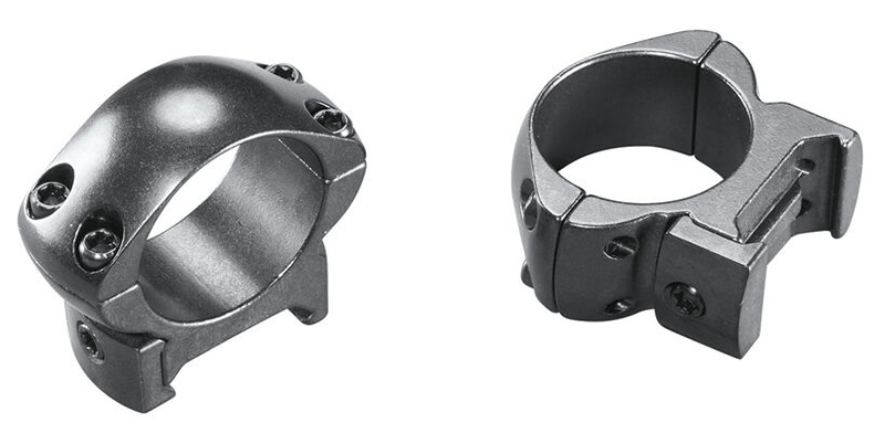 GRAND SLAM STEEL RINGS 1" MED BLACK