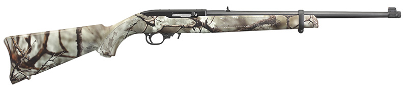 RUG 10/22 22LR 18.5 GO WILD ROCKSTAR CAMO