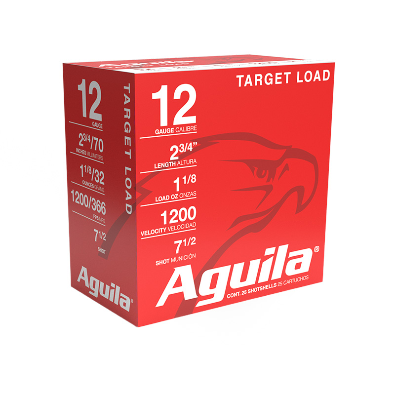 Target Load 12ga 2-3/4" 1-1/8oz Hvy #7.5