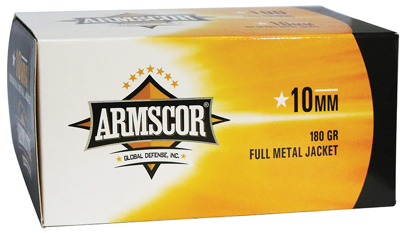 ARMSCOR 10MM 180GR FMJ 100/1200