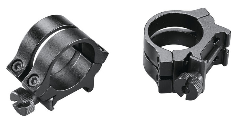 Quad Lock Rings 1" Med Black