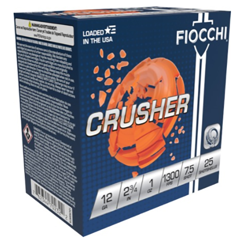FIOCCHI CRUSHER 12GA 2.75" 1OZ
