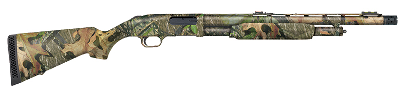 M500A Turkey 12GA 20" VRFO MOO 3" Mossy Oak Obsession, Vent Rib Adj. Fiber Optic, X-Factor Ported Tube