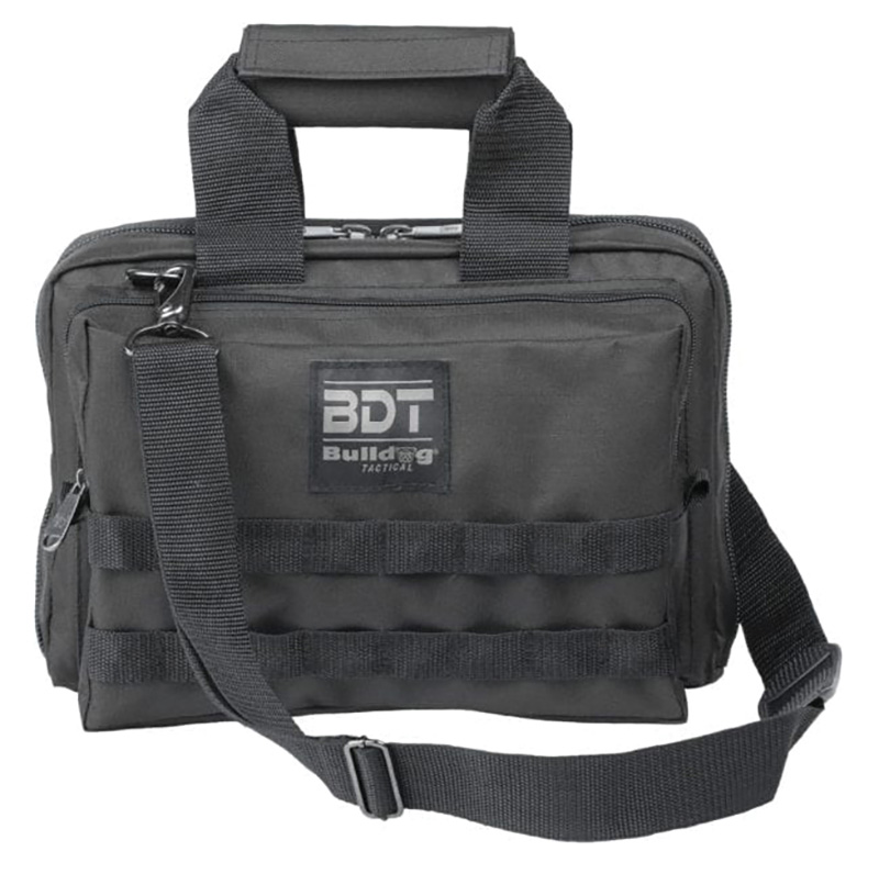 BULLDOG DLX 2 PISTOL RANGE BAG BLK