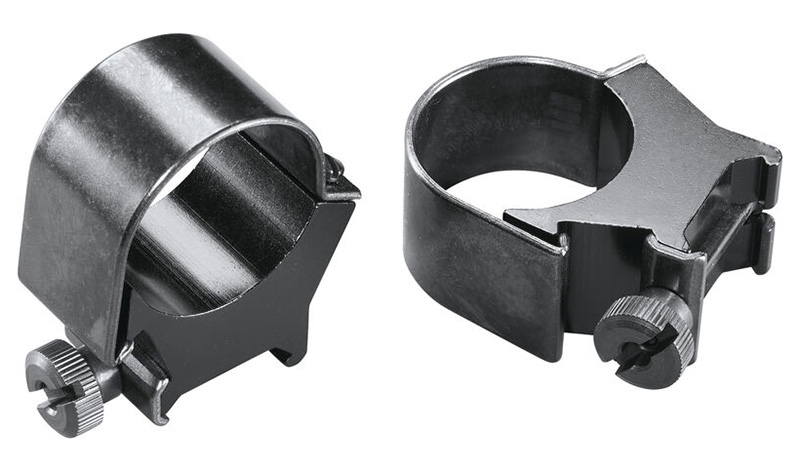 Detachable Rings 1" High Black
