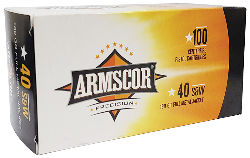 Armscor 40S&W 180gr FMJ 100rd