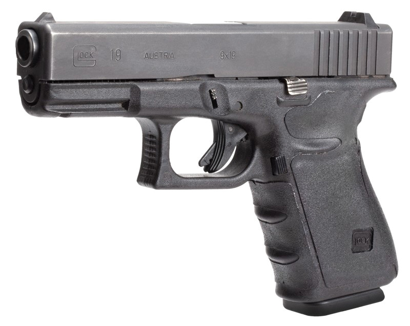 Wrapter Rubber Adhesive Grip Glock Gen 3 172237 Black