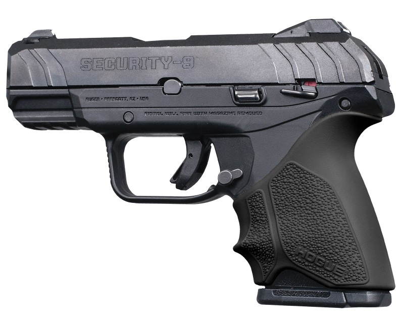 HandAll Beavertail Grip Sleeve Ruger Sec.9 Comp.Black