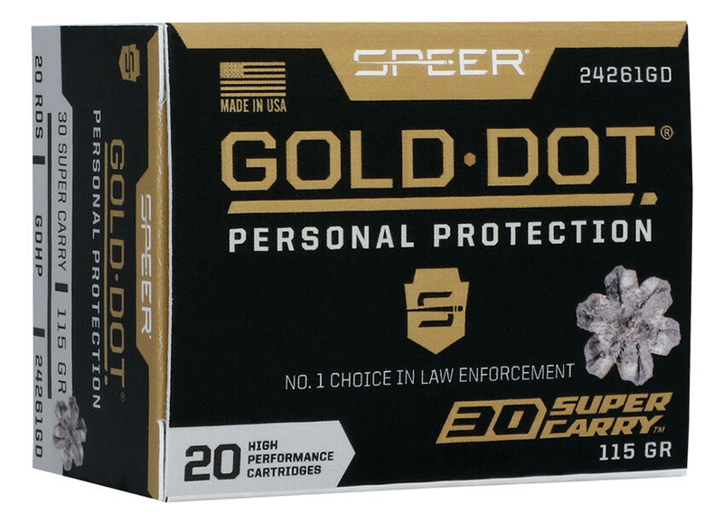SPEER GOLD DOT 30 SUPER CARRY
