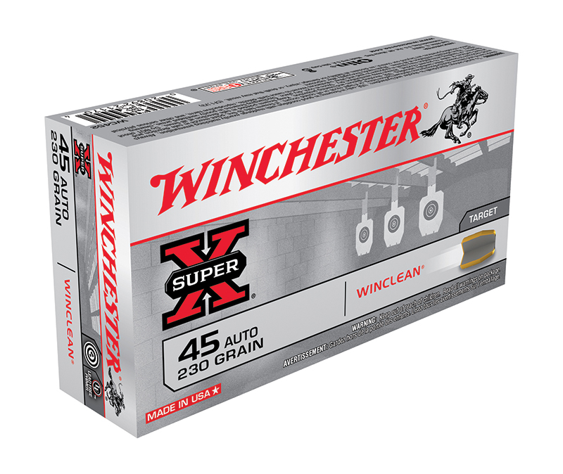WIN WINCLEAN 45ACP 230GR 50/10
