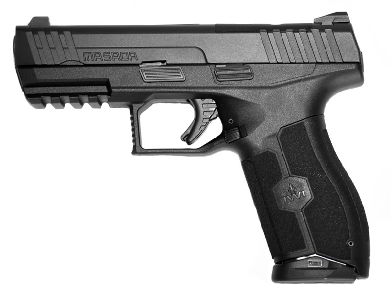 IWI MASADA 9MM 4'' BLK NS 17