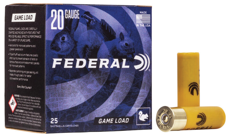Game Load 20ga 2.75" 2.5dr 7/8oz 6