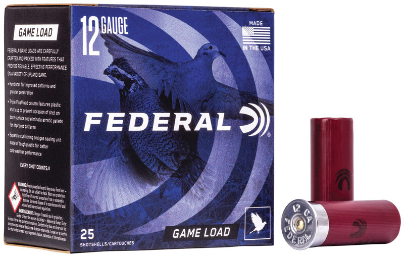 Game Load 12ga 2.75" 3.25dr 1oz 6/