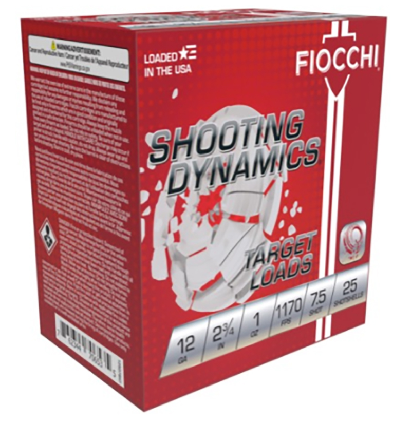 FIOCCHI 12GA 2.75" 1OZ #7.5
