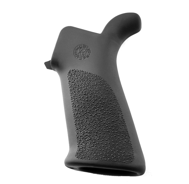 AR-15/M-16 RuberGrip BT/NoFngrGroove Grey