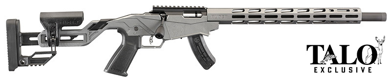 RUGER PREC RIMFIRE 22LR 15RD 18" GRY