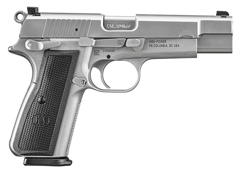 FN High Power 9mm 4.7" SS DS 17rd
